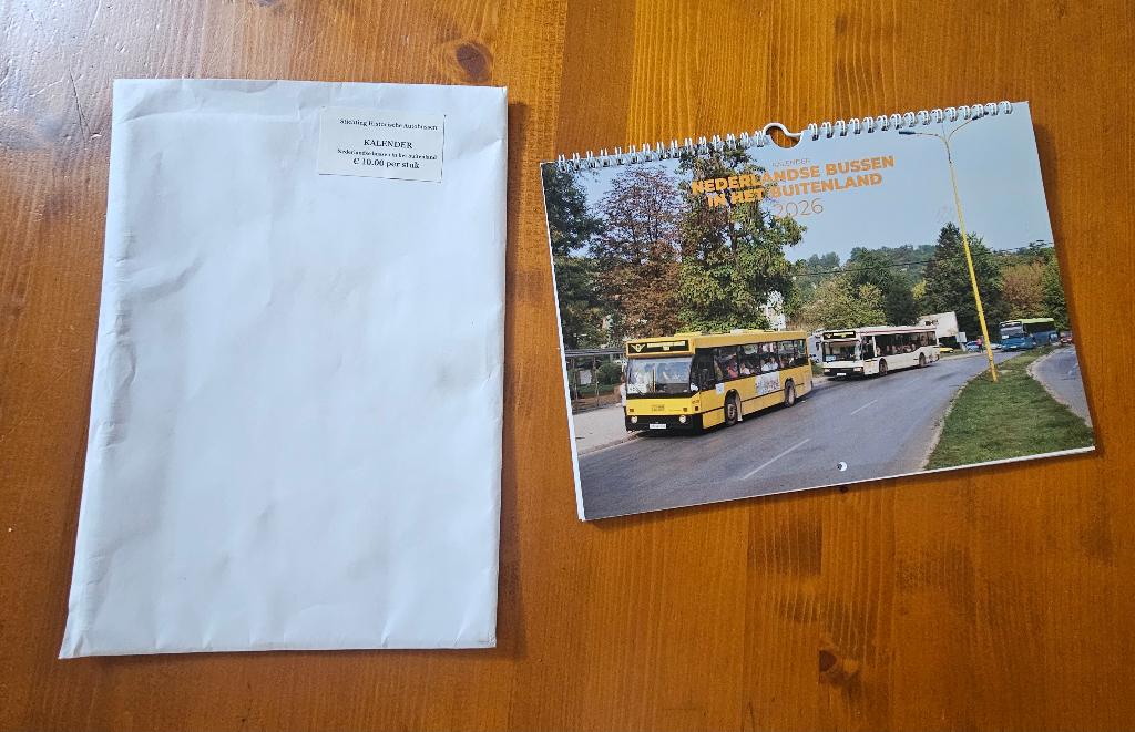 Kalender, Ophalen of Verzenden, Nieuw, Bus of Metro, Overige typen