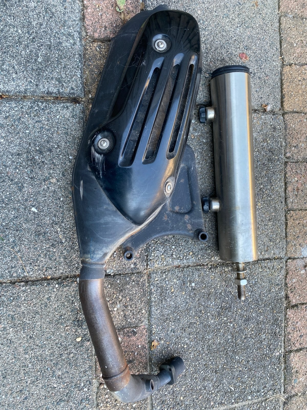 Uitlaat en demper scooter - Piaggio/Vespa euro 5 (Almere), Ophalen, Gebruikt, Uitlaat, Vespa