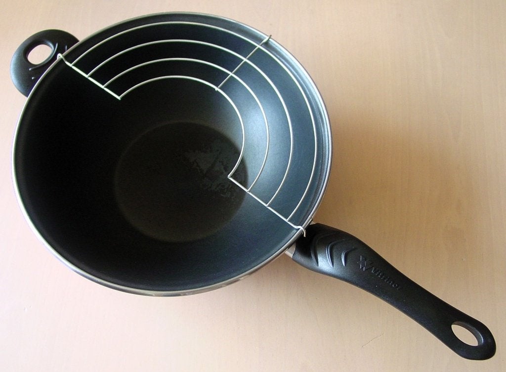Magefesa Vitrinor Praga Non-Stick Wok, 28 cm., Overige materialen, Gebruikt, Ophalen of Verzenden, Antiaanbaklaag