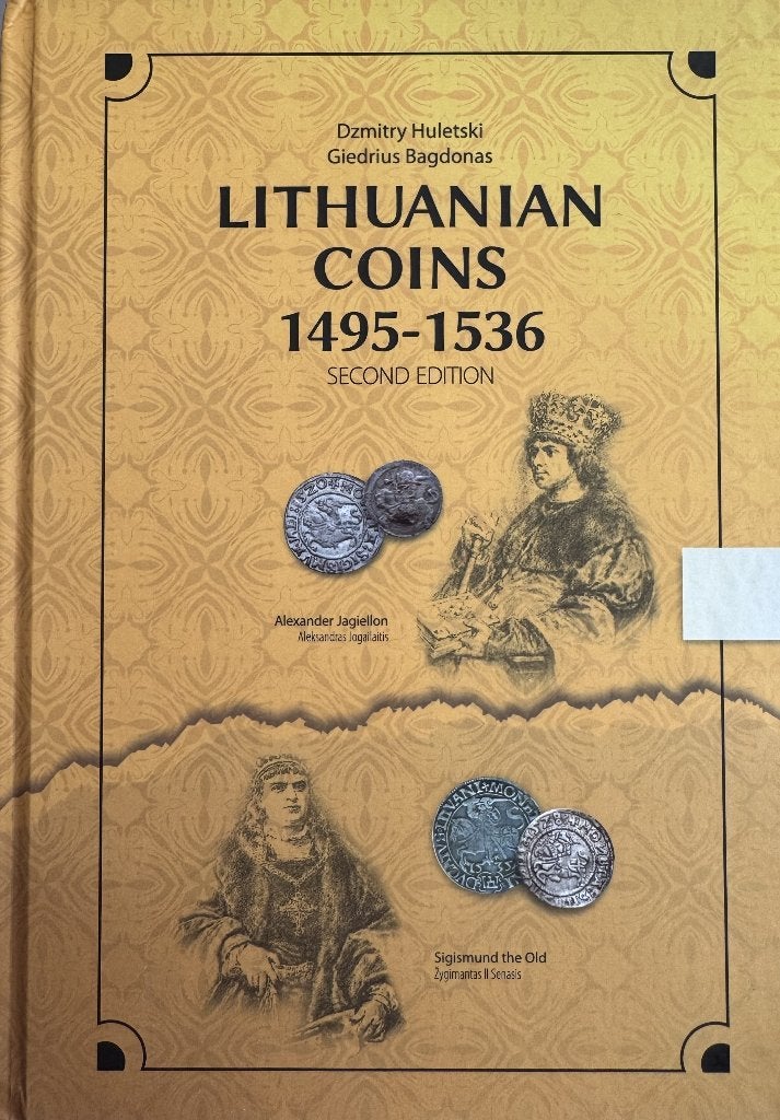 Huletski, Bagdonas. Coins of Lithuania 1495-1536 (2nd Ed.), Ophalen of Verzenden, Overige landen