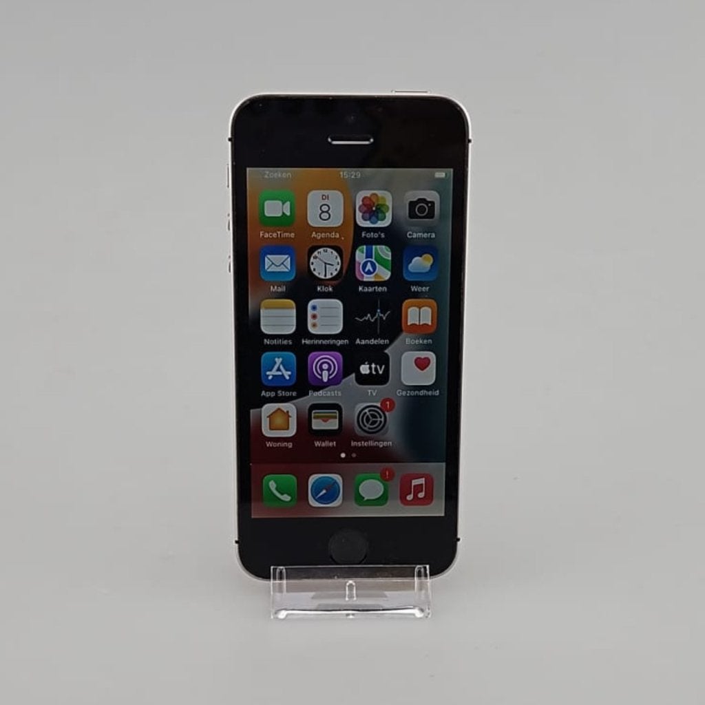 iPhone SE 2016 32GB Space Gray Bat:97% IOS 15.8.8, Apple, Gebruikt, Support@apple.com, One Apple Park Way
Cupertino, CA 95014
United States