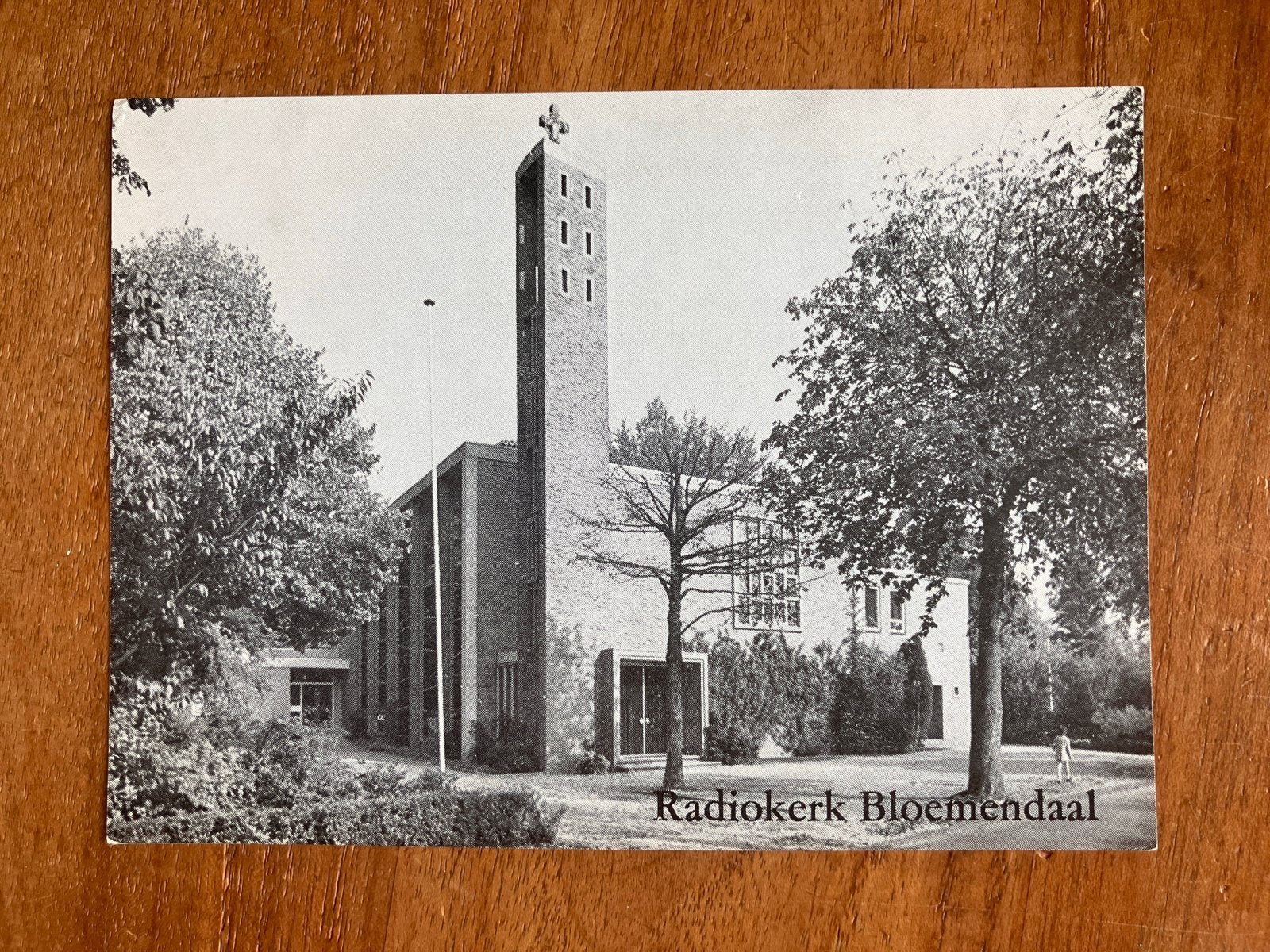 Radio Kerk Bloemendaal, Verzamelen, Ansichtkaarten | Nederland, Ophalen of Verzenden, 1960 tot 1980, Gelopen, Noord-Holland