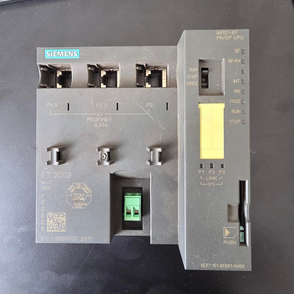 Siemens SIMATIC ET 200S IM151-8F PN/DP CPU, Hobby en Vrije tijd, Ophalen of Verzenden
