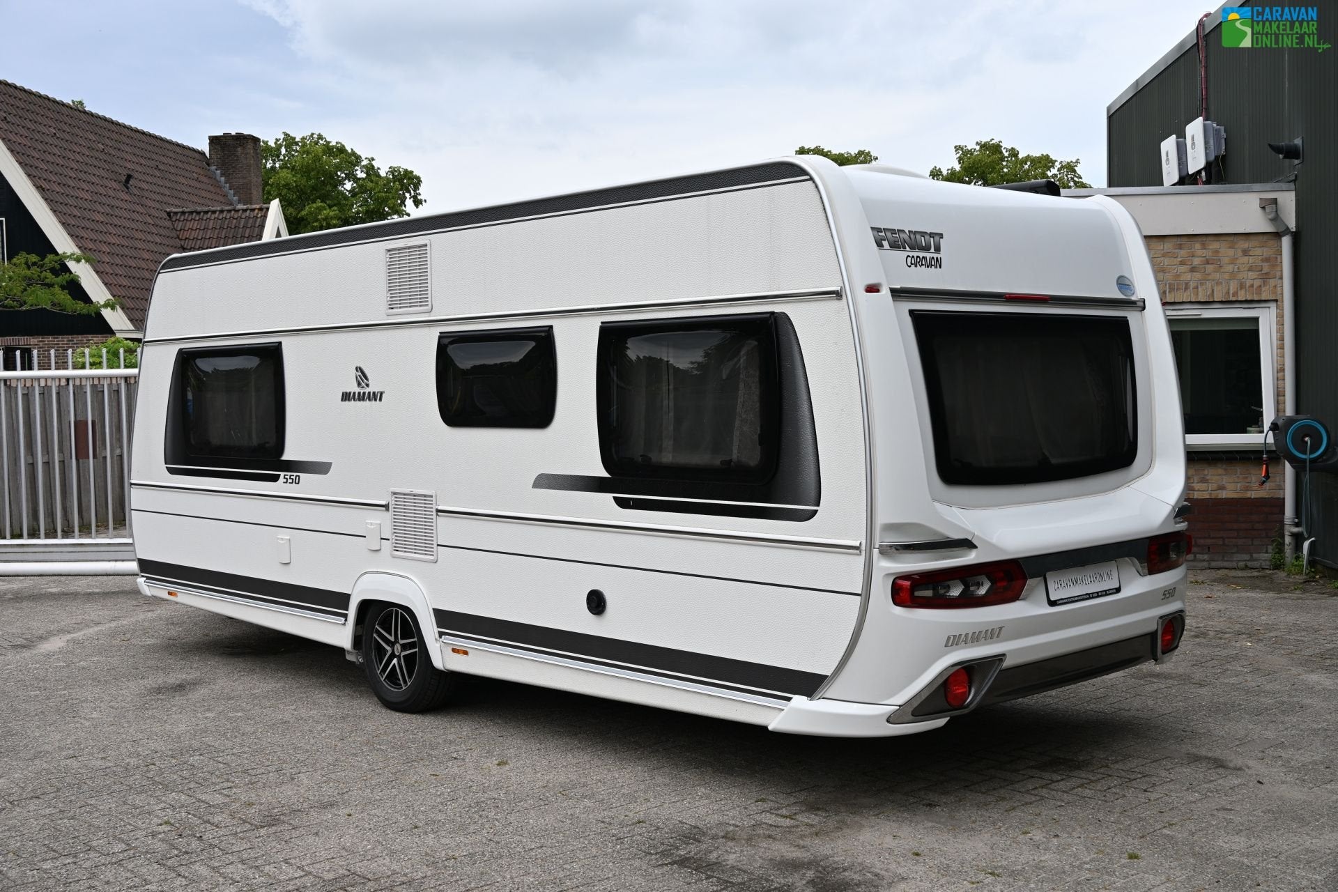 Fendt Diamant 550 SG Mover|Luifel|Fietsdrager|E&P|Enkbedden, Caravans en Kamperen, Caravans, Rondzit, Bedrijf, Kachel, Tot en met 4