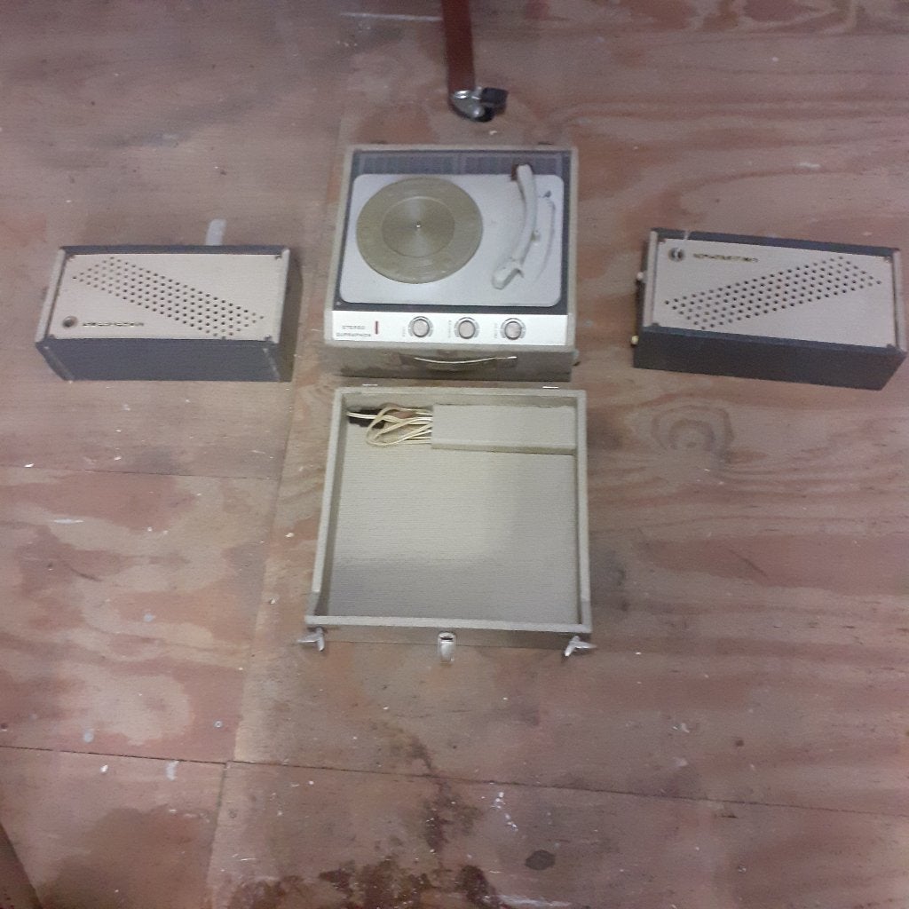 vintage platenspeler Stereo Supraphon, Ophalen, Gebruikt, Platenspeler, Overige merken