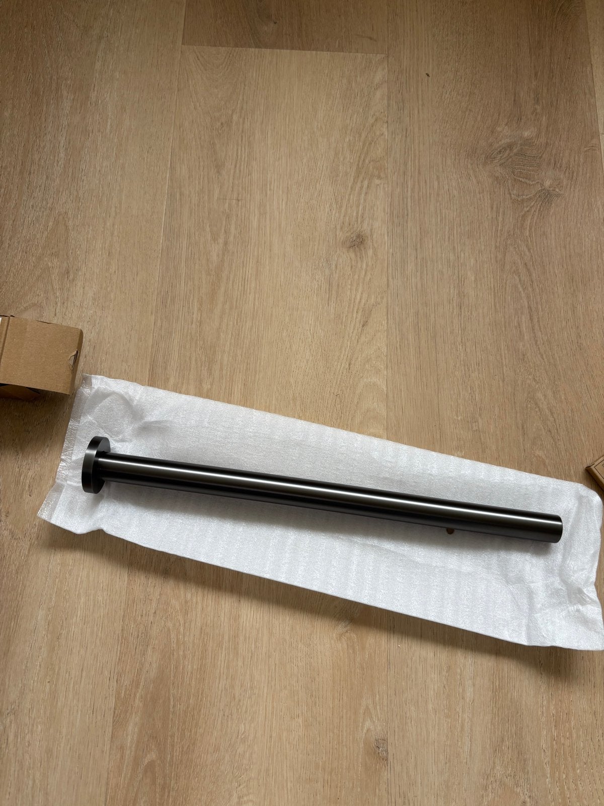 Handdoekhouder 41cm Gunmetal nieuw, Handdoekenrek, Overige kleuren, Overige merken, Nieuw