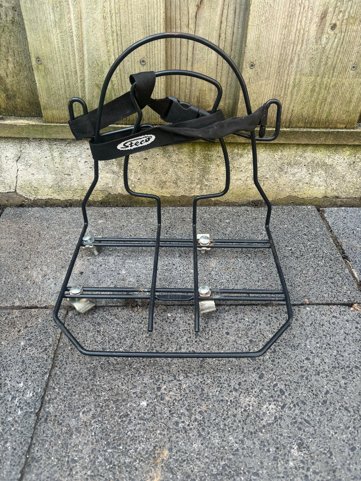 Steco Fietsdrager voor fietstas - Handig en stevig, Ophalen, Gebruikt