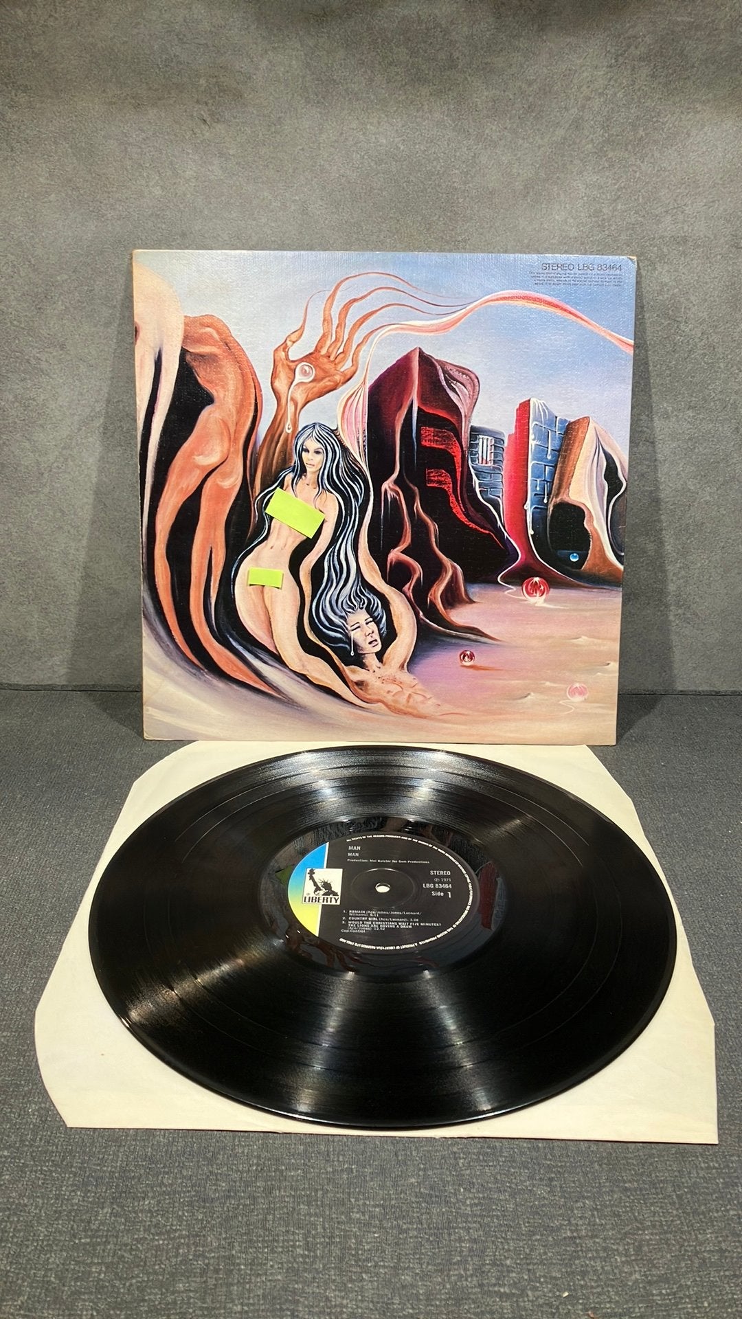 Man. — man, LP, Beschermende buitenhoes, Progressive Rock, Ophalen of Verzenden