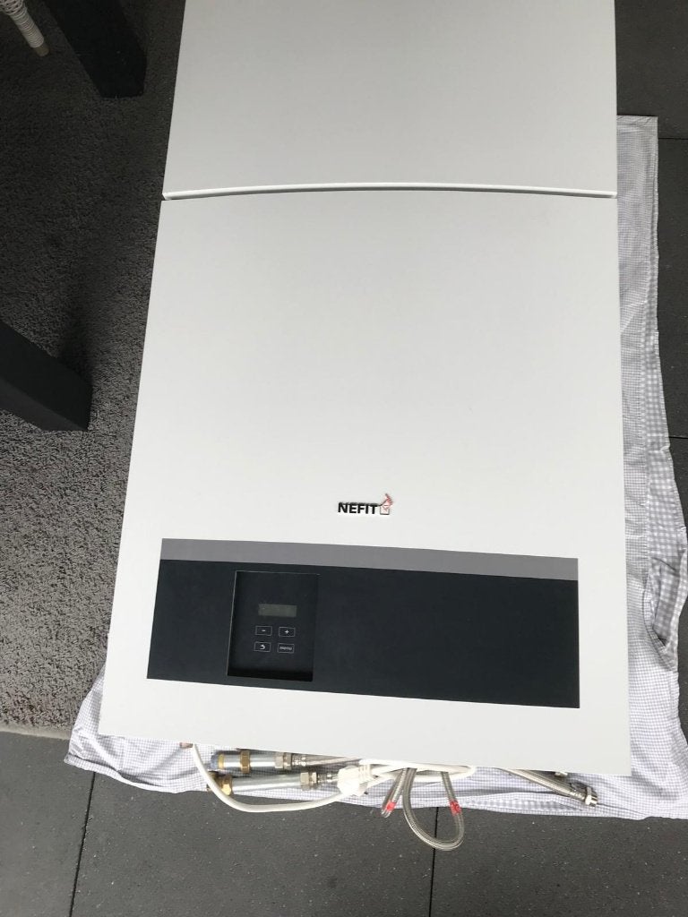 Nefit Ventiline ventilatiewarmtepomp VA/W 1.4c pomp, Ophalen, Gebruikt, Overige typen, 60 tot 150 cm