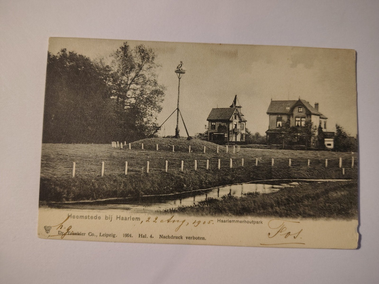 Heemstede Haarlemmerhoutpark, Ophalen of Verzenden, Noord-Holland