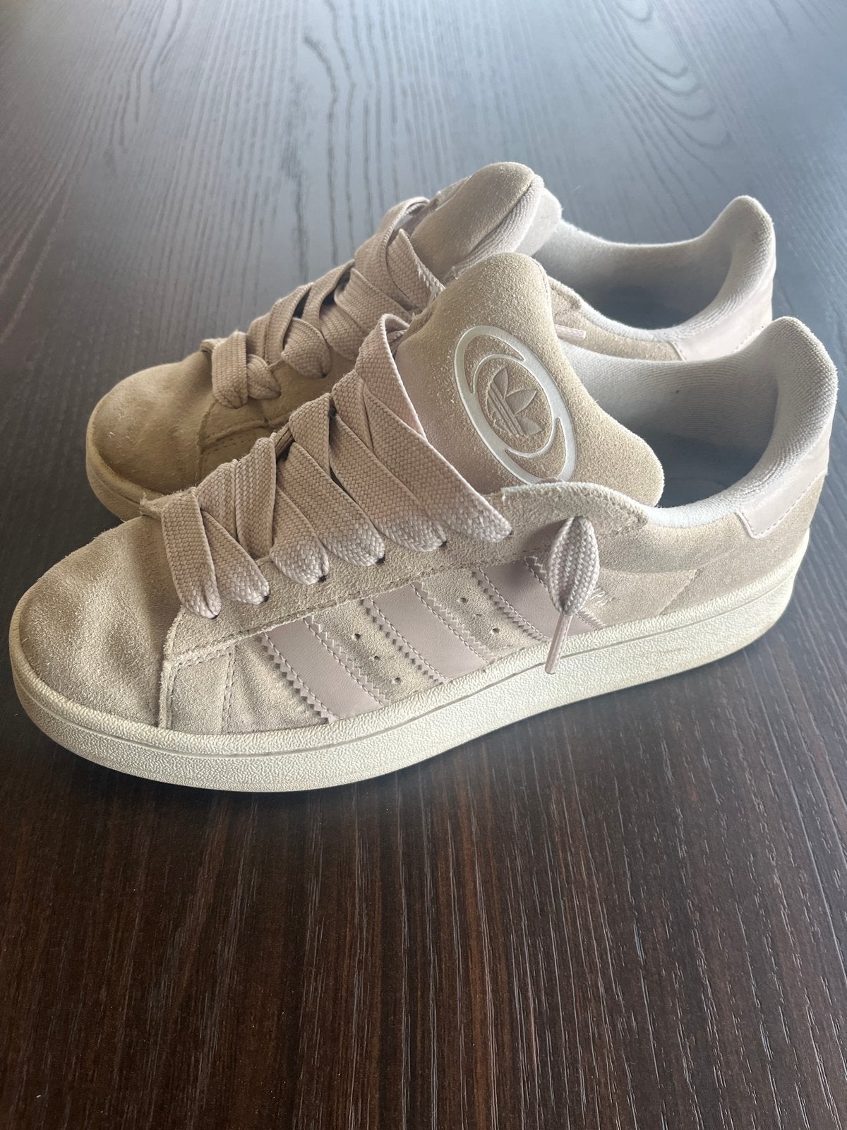 Adidas Campus 00s Beige Sneakers - Maat 41 1/3, Ophalen of Verzenden, Zo goed als nieuw, Beige, Sneakers of Gympen