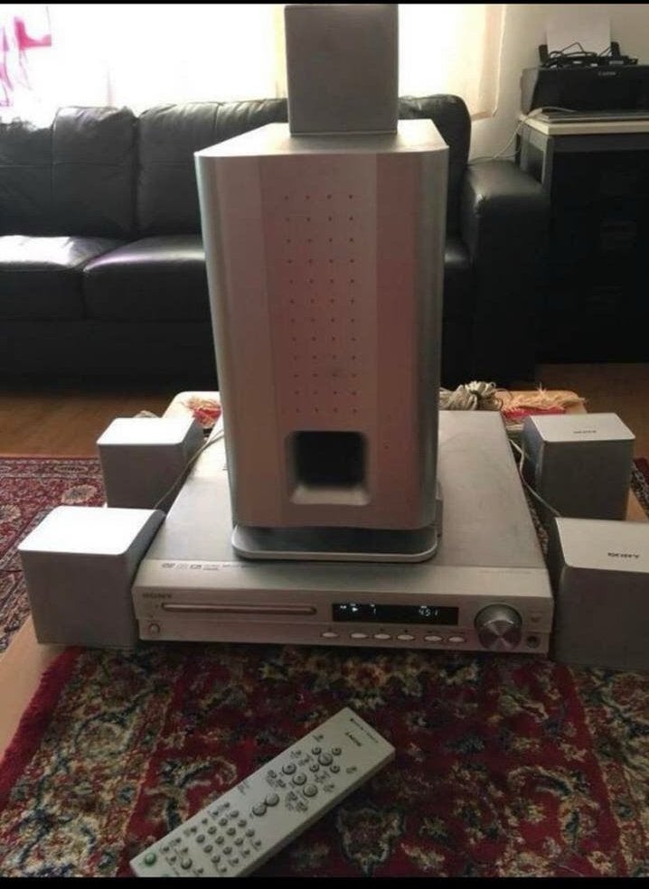 Sony,DVD,CD,MP3,VCD,Speler, 5.1 Home Cinema Set, Ophalen, Zo goed als nieuw, 5.1-systeem, Sony