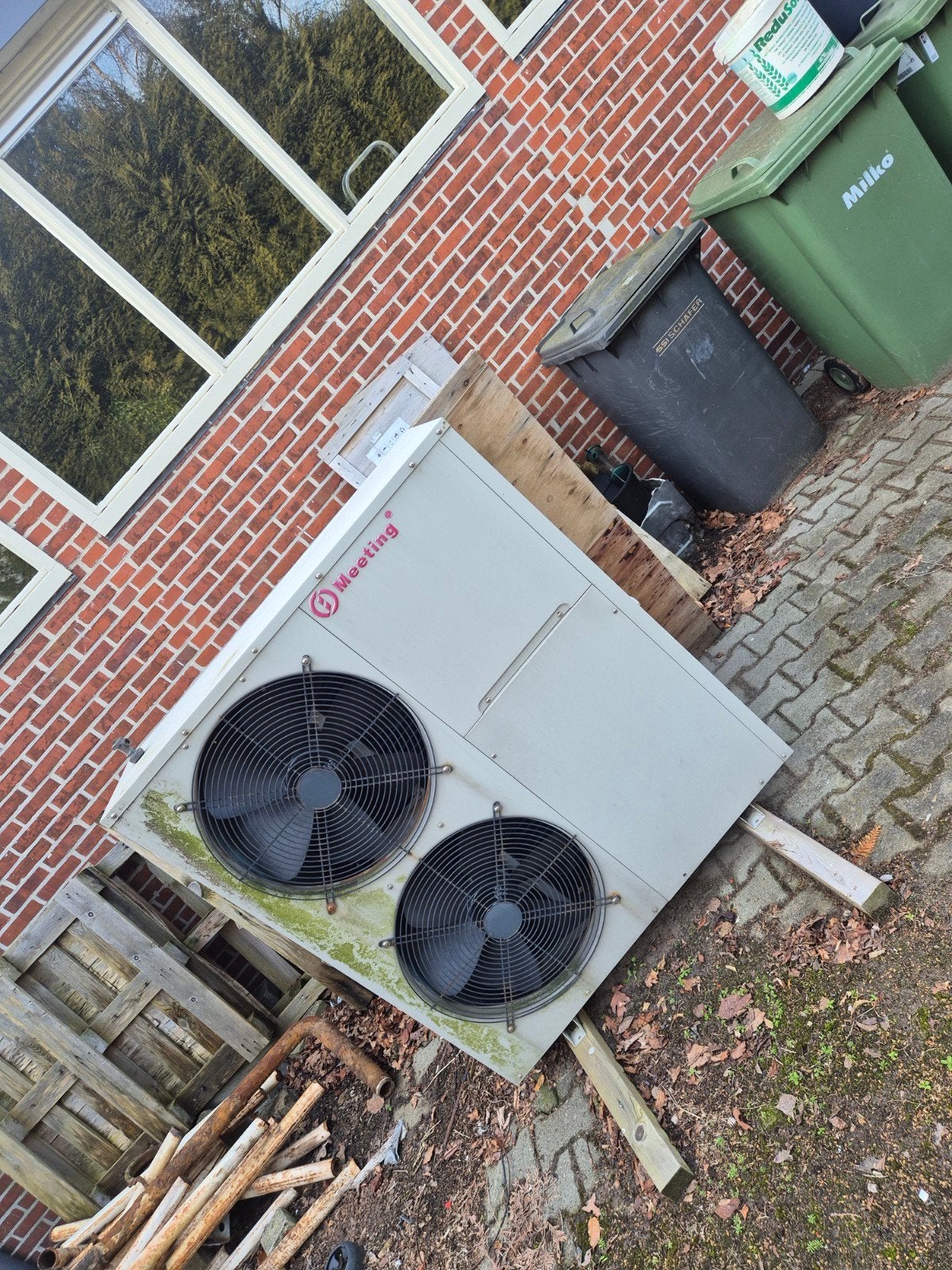 Meeting MD50D Lucht-Water Warmtepomp 18 kW (380V), Ophalen