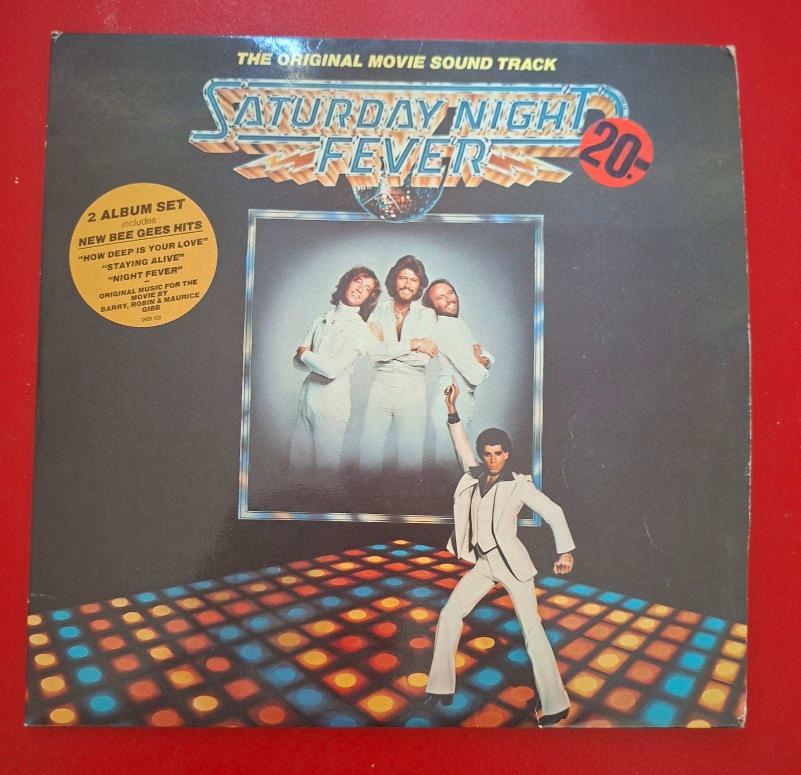 Saturday Night Fever Soundtrack Dubbel-LP, Gebruikt, Pop, Ophalen of Verzenden, 12 inch