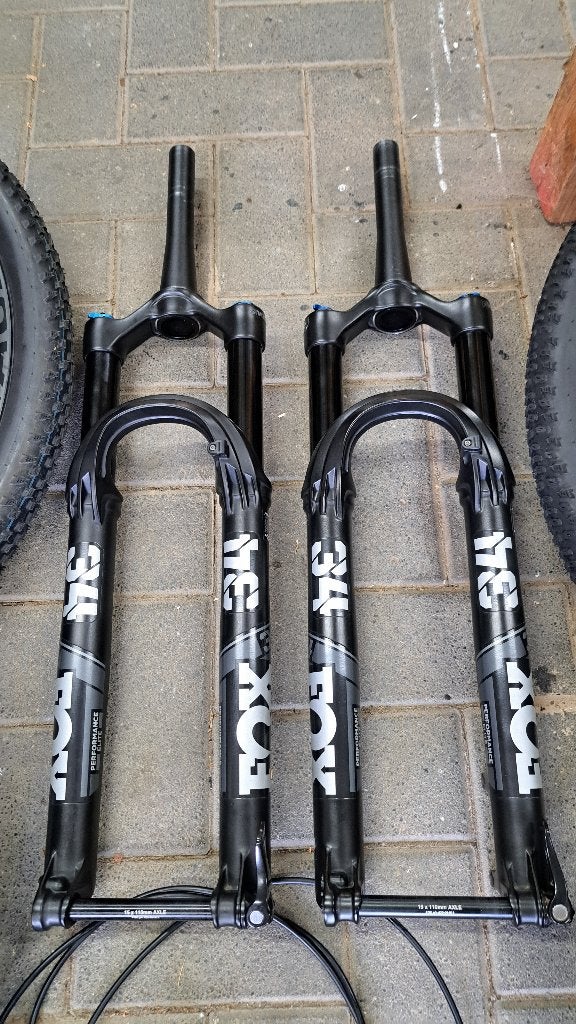 Fox performance elite 34, Fietsen en Brommers, Fietsonderdelen, Ophalen, Overige materialen, Zo goed als nieuw, Voorvork