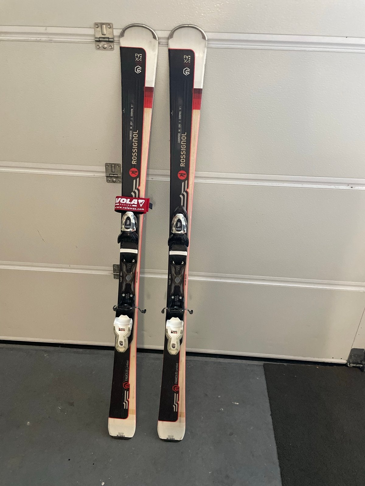 Rossignol Limited Ski's 149cm en 163cm - Gewaxt en Geslepen, 140 tot 160 cm, Gebruikt, Rossignol, Ophalen of Verzenden