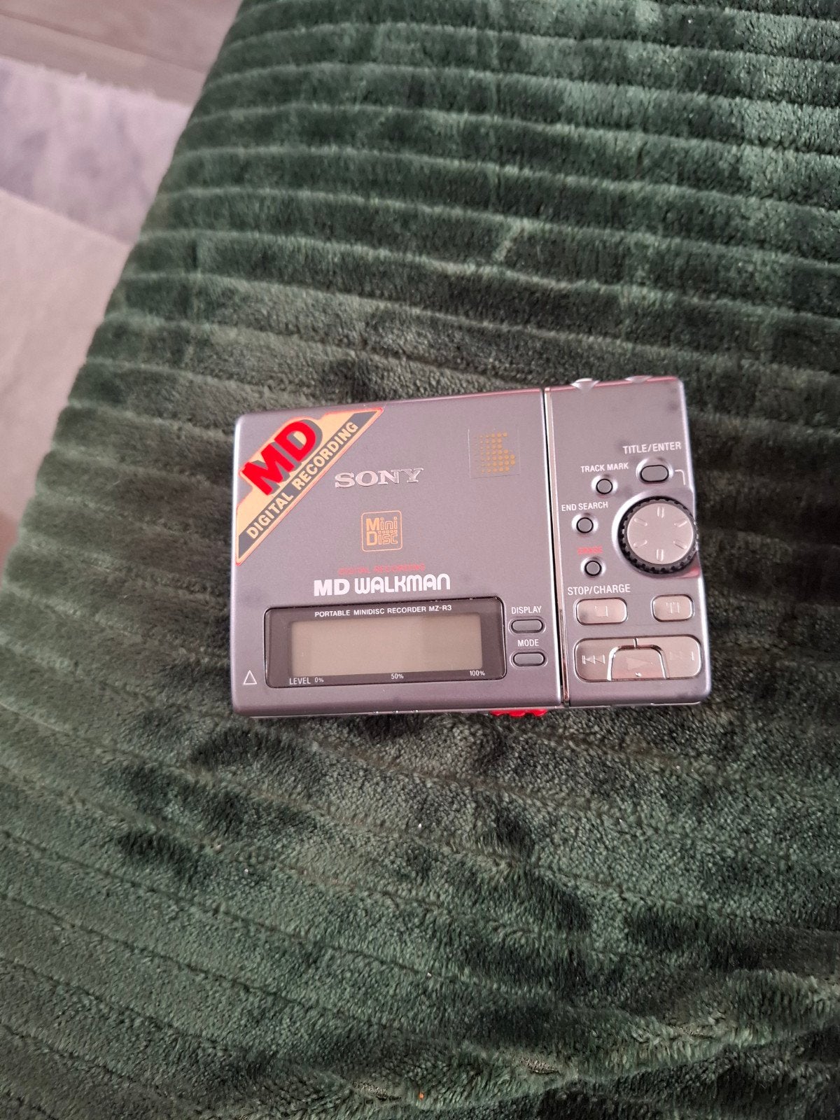 Sony MD Walkman MZ-R3 Minidisc Recorder, Audio, Tv en Foto, Walkmans, Discmans en Minidiscspelers, Minidisc-recorder, Ophalen of Verzenden