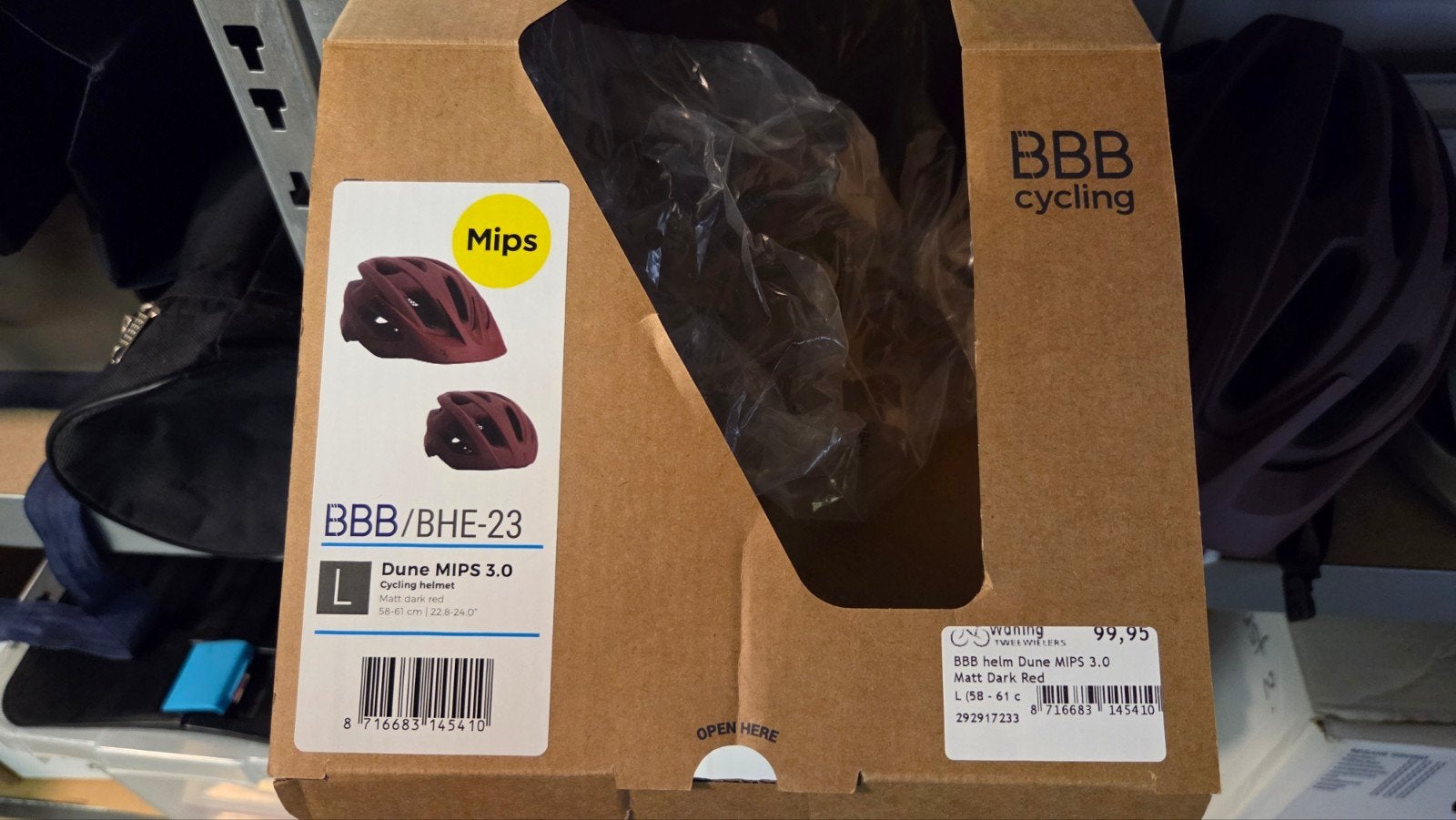 Vrijwel nieuwe BBB fietshelm L Dune Mips, Ophalen of Verzenden, Zo goed als nieuw, BBB Cycling, L