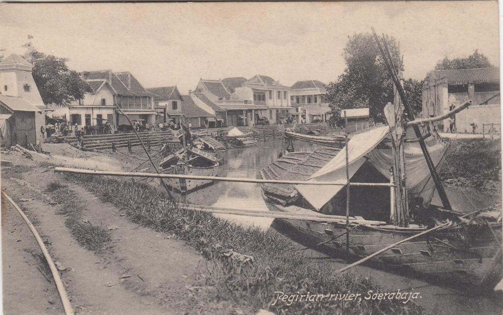 Ned.Indie - Soerabaia - Pegerianrivier, Verzenden, Voor 1920, Ongelopen, Buiten Europa