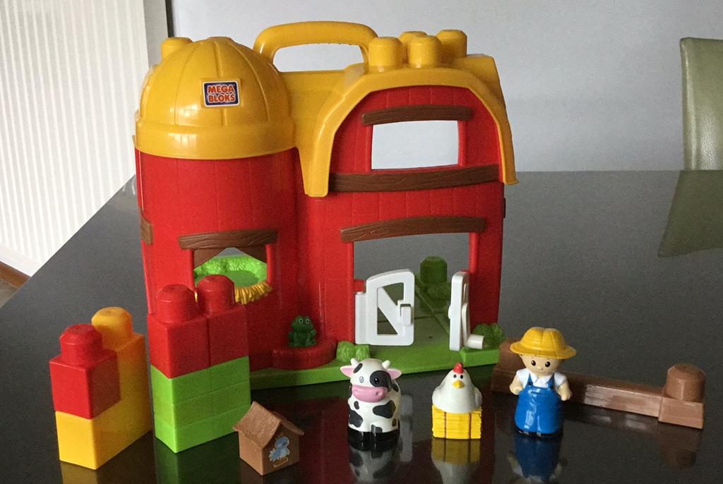 Megablocks boerderij, Ophalen, Zo goed als nieuw