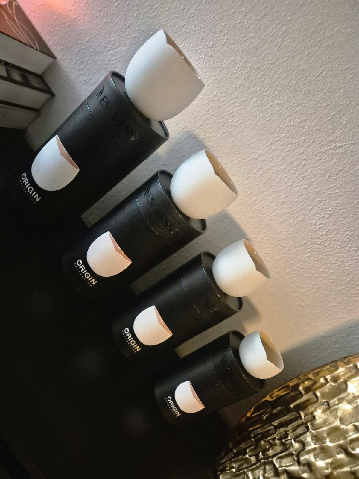 Nespresso Origin Collection kopjes (8 stuks), Keramiek, Ophalen of Verzenden, Zo goed als nieuw, Effen