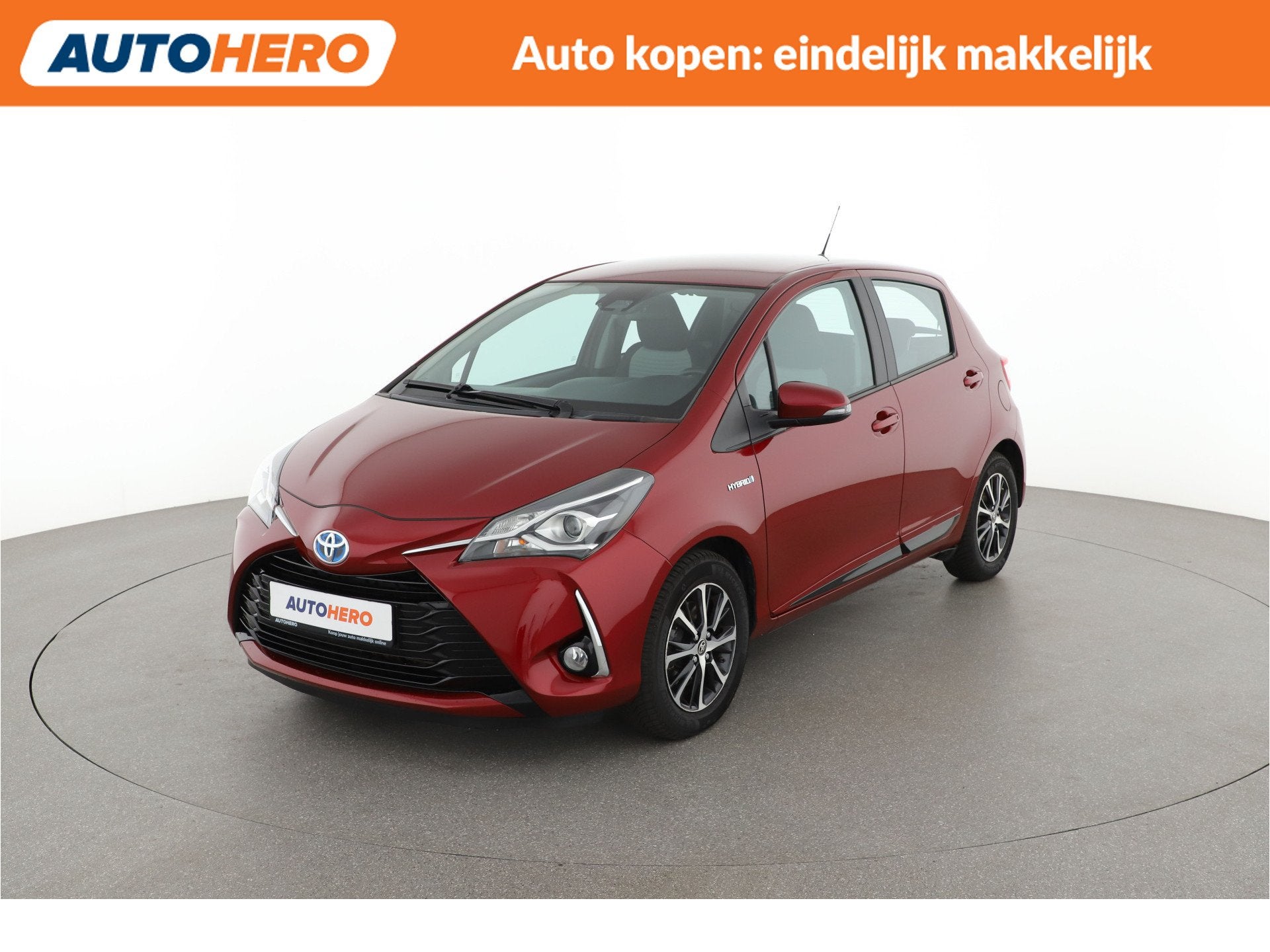 Toyota Yaris 1.5 Hybrid Executive |YA72712| (bj 2018), Gebruikt, Met garantie (alle), Bedrijf, Grijs