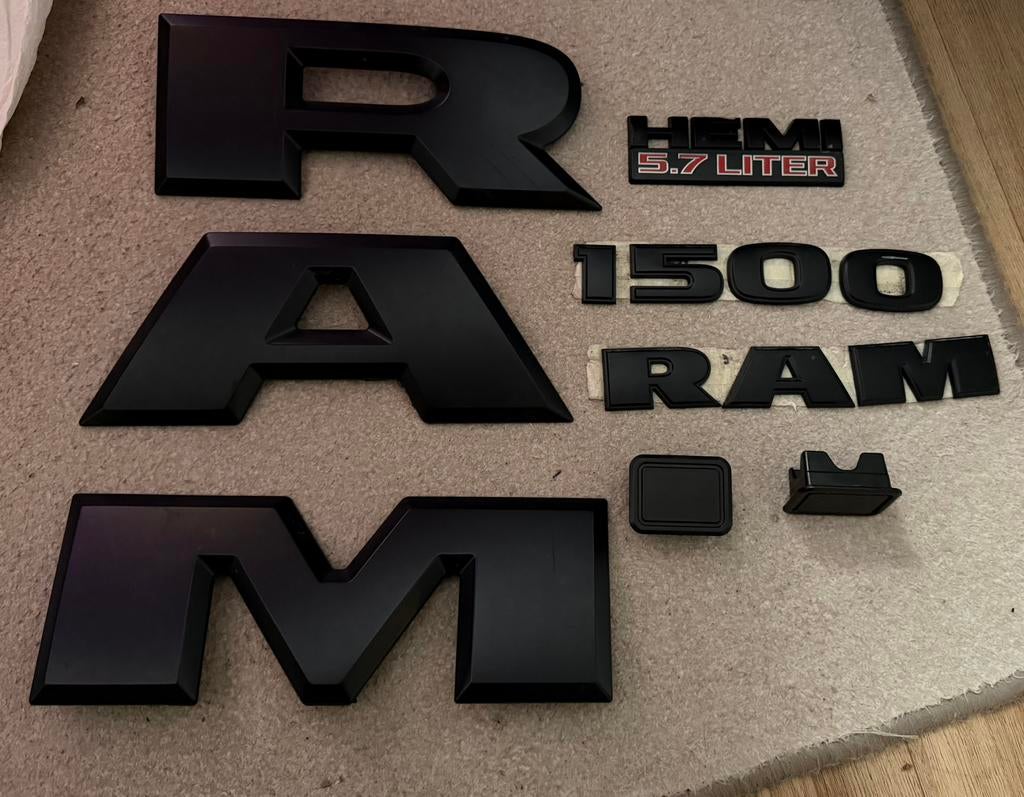 Stickers Dodge Ram 1500, Ophalen of Verzenden