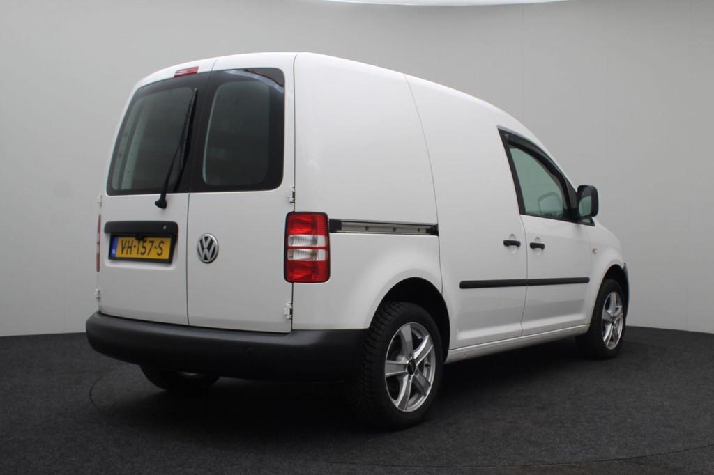 Volkswagen Caddy 1.6 TDI 2014 | Airco | Navigatie | Achterui, Auto's, Bestelauto's, Voorwielaandrijving, Stof, Gebruikt, Zwart