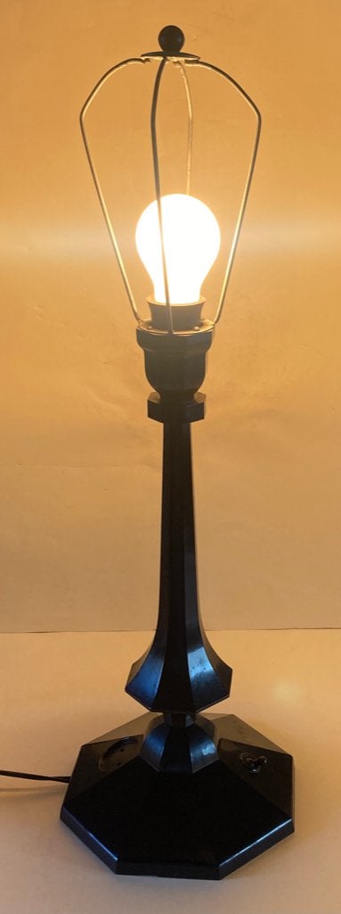 Art-Deco Bakeliet Bureaulamp, Ophalen of Verzenden