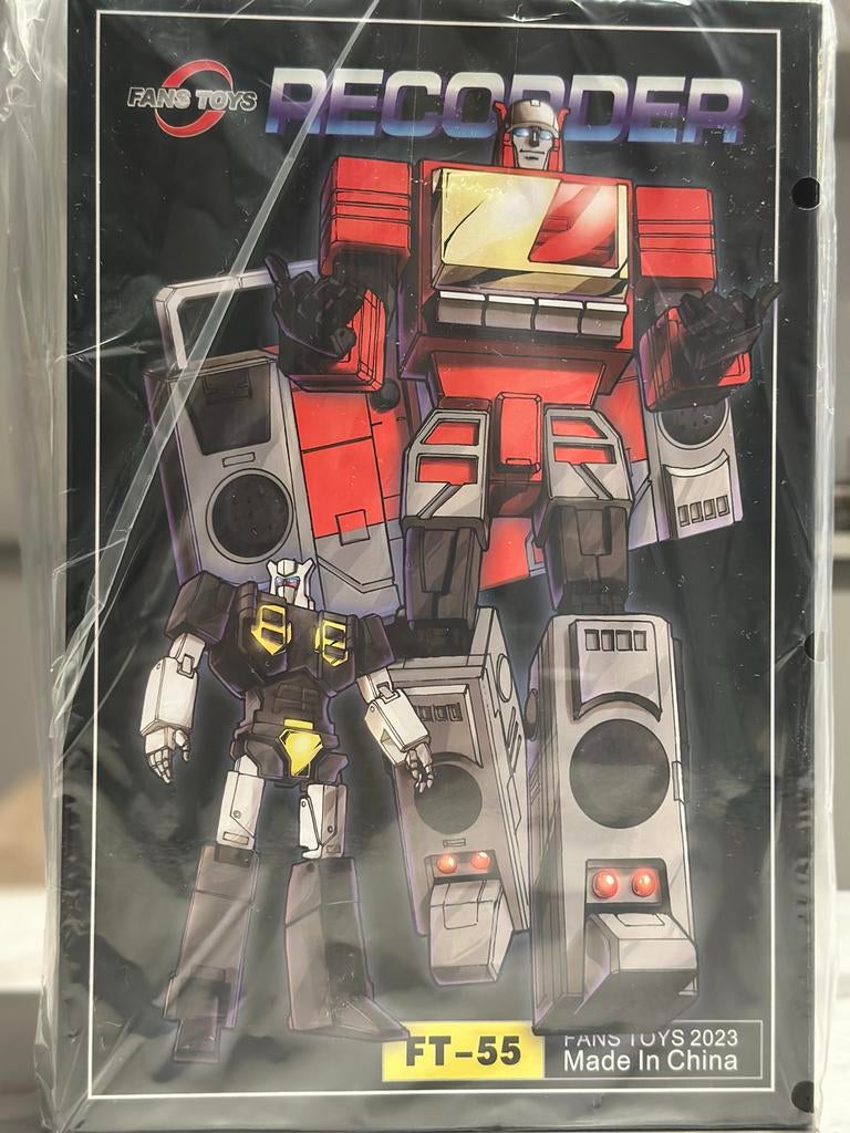 Fans Toys FT-55 Recorder Transformers Figuur Nieuw, Overige generaties, Ophalen of Verzenden, Nieuw
