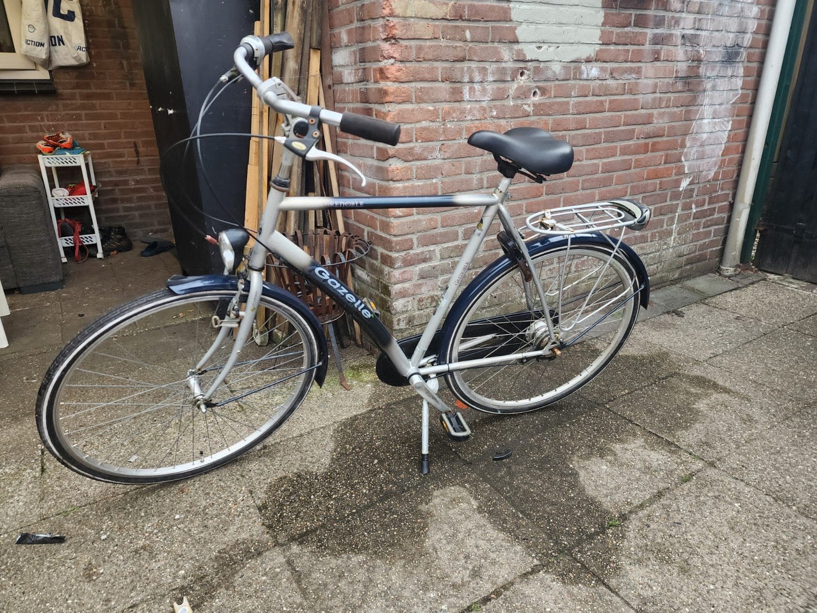 Gazelle fiets in goede staat, Ophalen, Versnellingen, Gazelle, 53 tot 56 cm
