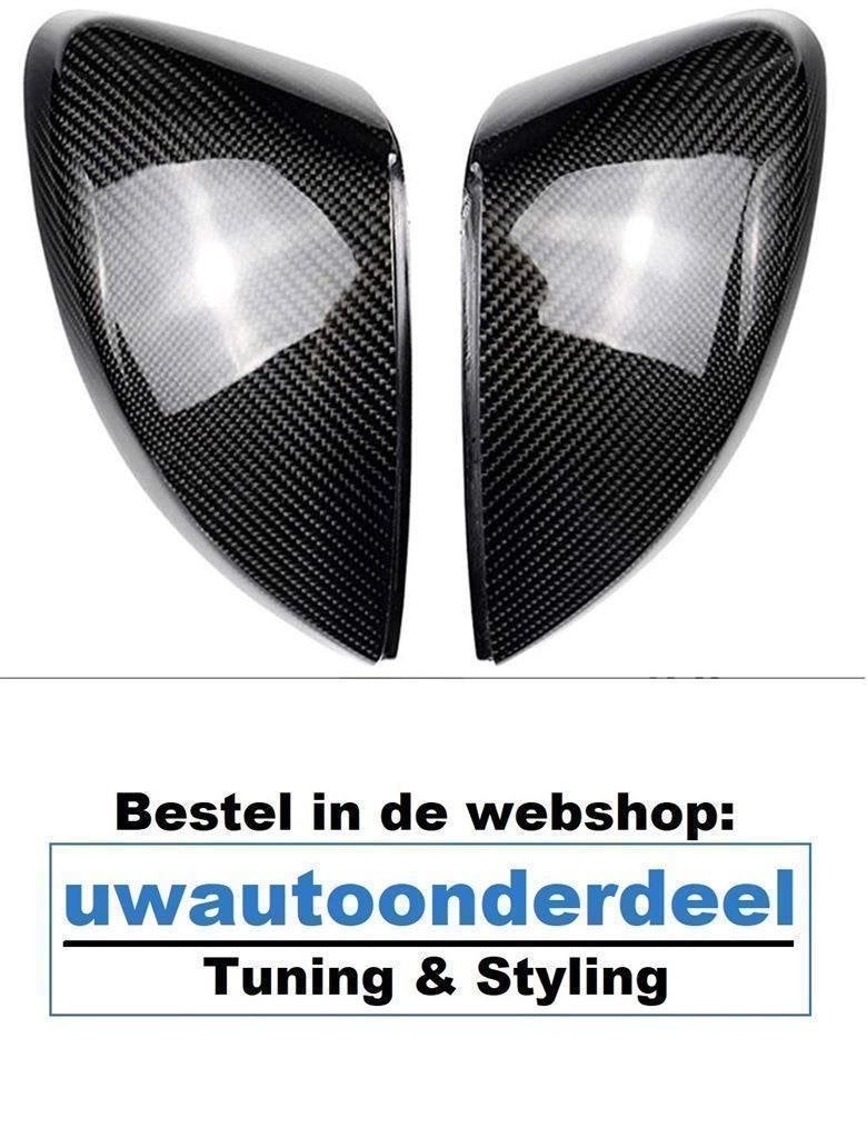 Carbon Look Spiegel Spiegelkappen Geschikt Voor Audi A3 S3 R, Auto diversen, Verzenden, Automotive Parts, A.parts@hotmail.nl, Trasmolenlaan 12 3447 GZ Woerden