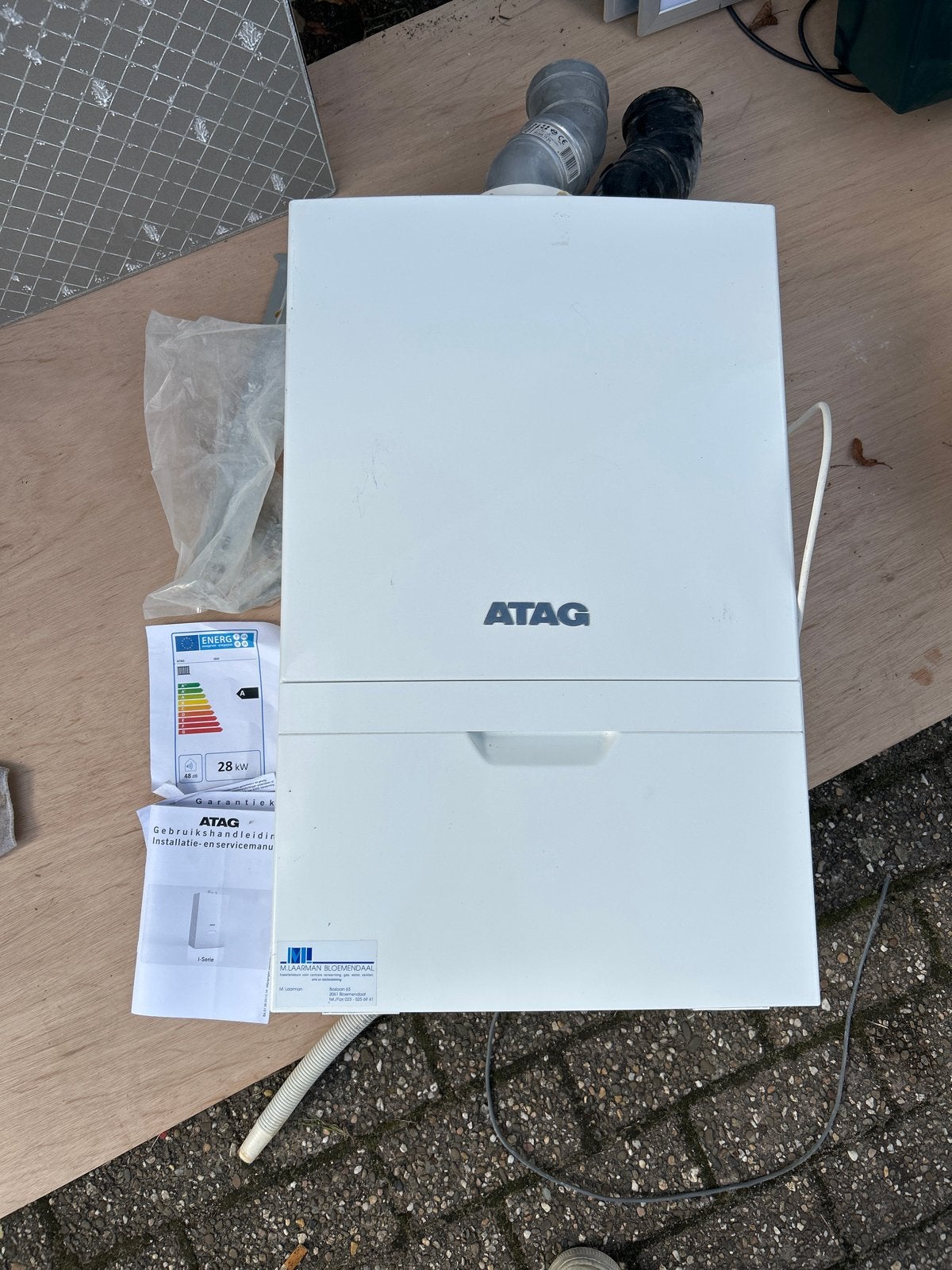 ATAG CV-ketel I32S - Condenserende Ketel, Ophalen, Gebruikt, Hoog rendement (Hr), Cv-ketel of Combi-ketel
