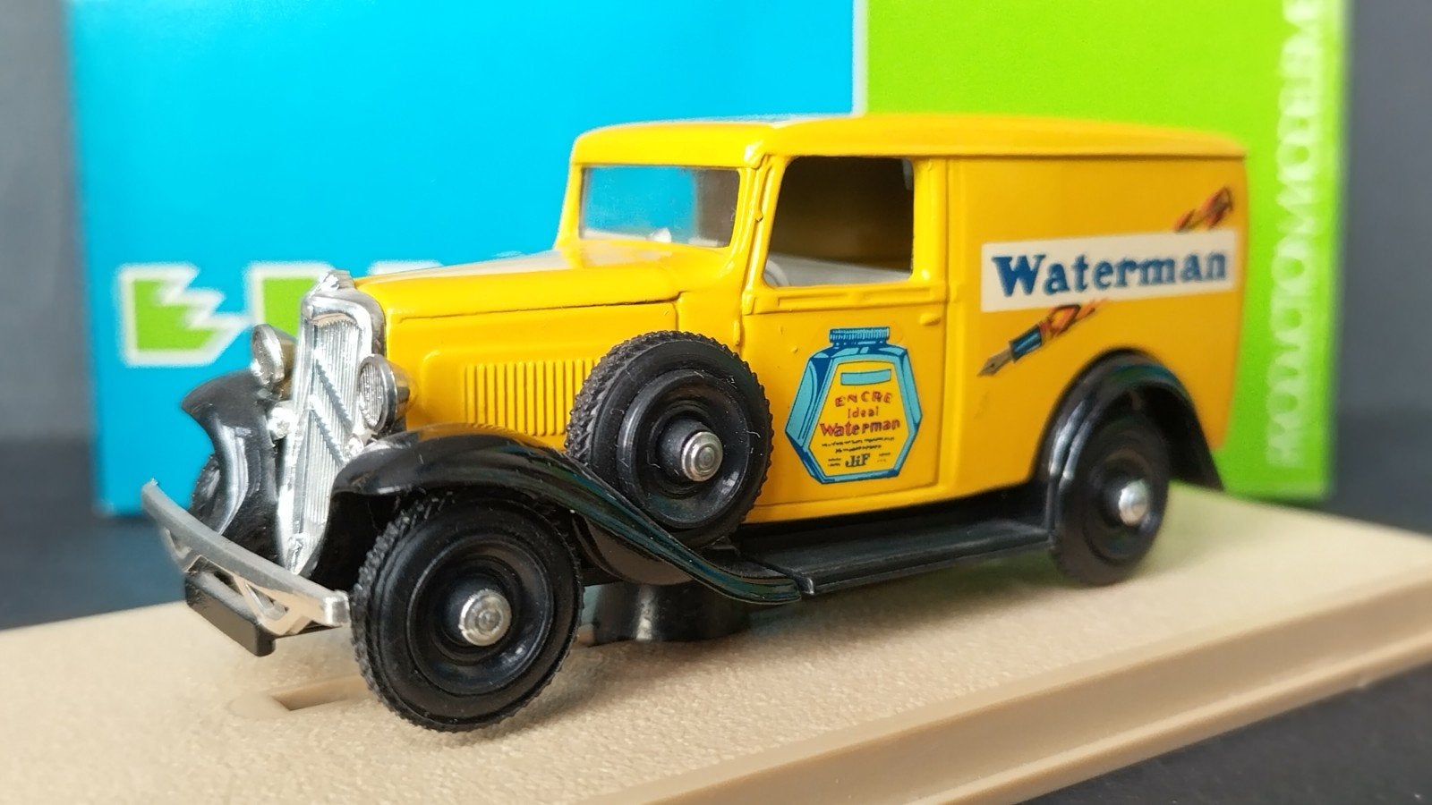 Citroen 500 Kgs Waterman pennen 1:43 Eligor Pol, Overige merken, Auto, Verzenden, .