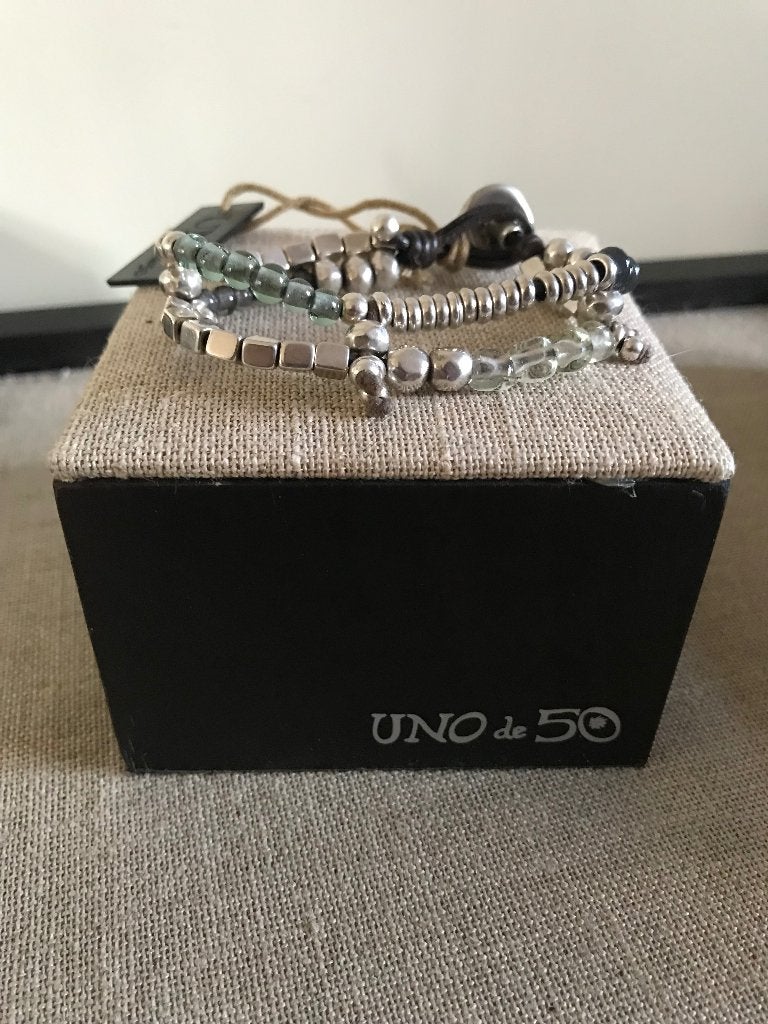 Uno de 50 armband (173) Kanication, Sieraden, Tassen en Uiterlijk, Armbanden, Overige materialen, Nieuw, Ophalen of Verzenden