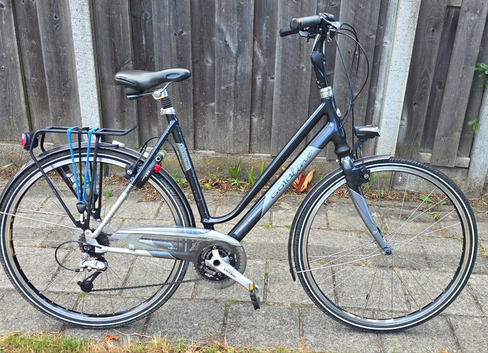 te koop netjes gazelle gold line dames fiets, Fietsen en Brommers, Ophalen, Zo goed als nieuw, Gazelle, Versnellingen