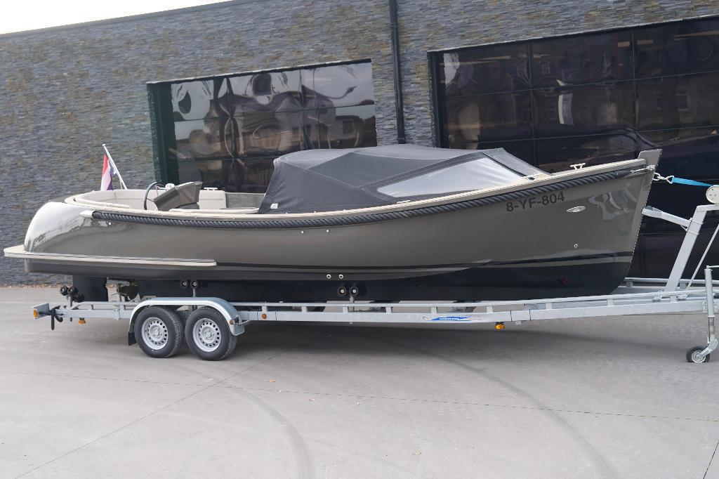 Pieterman 860 Tender, Watersport en Boten, Sloepen, Binnenboordmotor, Diesel, Zo goed als nieuw, 110 pk