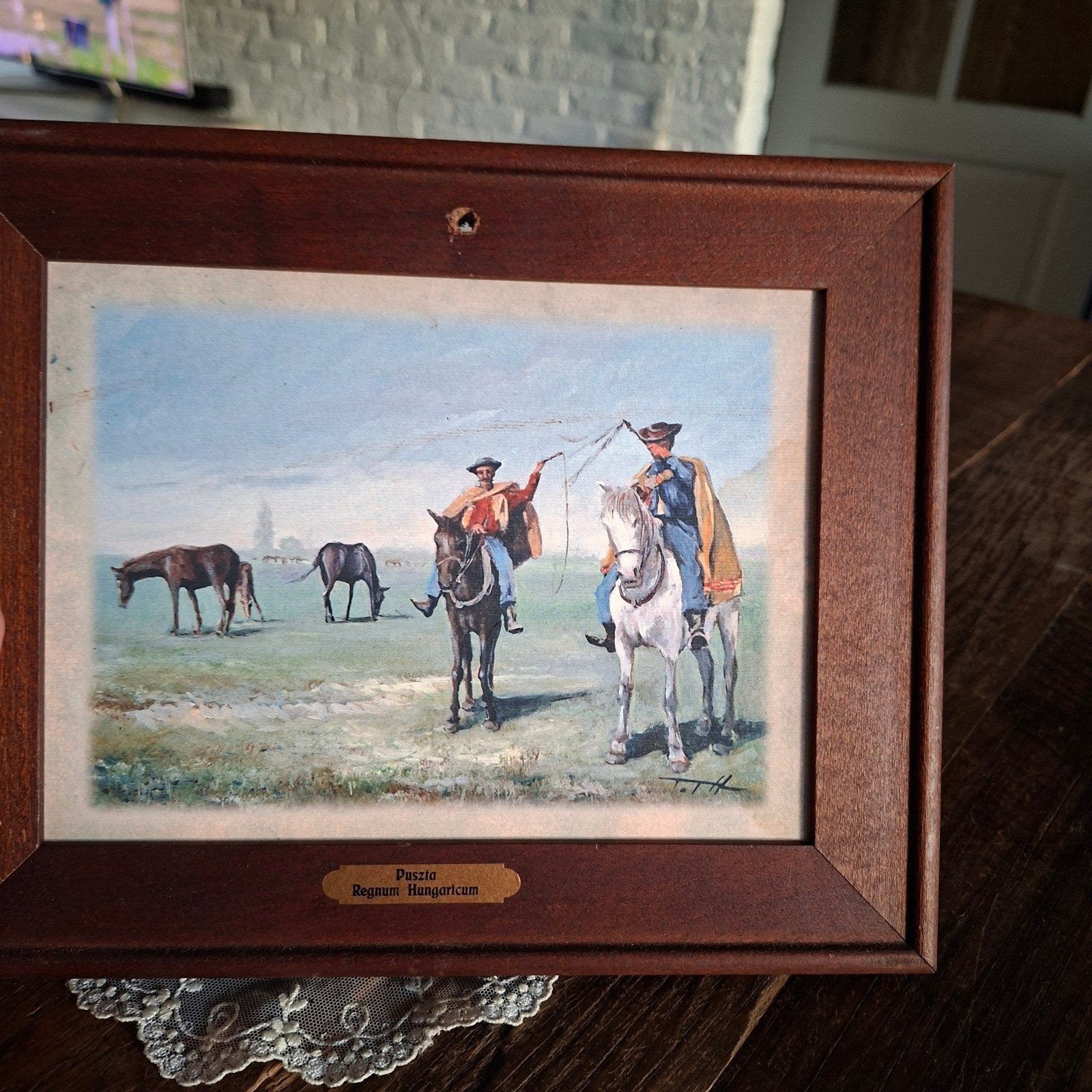 Foto 11 van Hongaarse Vlakte afbeelding  van Soldaten 25x21 cm groot