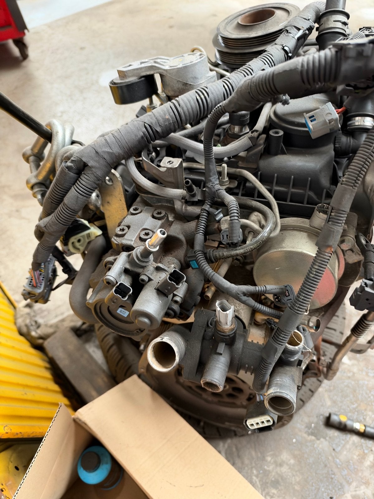 Ford Transit Diesel Motor met Turbo - Gescheurde Zuiger, Auto-onderdelen, Ophalen of Verzenden, Gebruikt, Ford