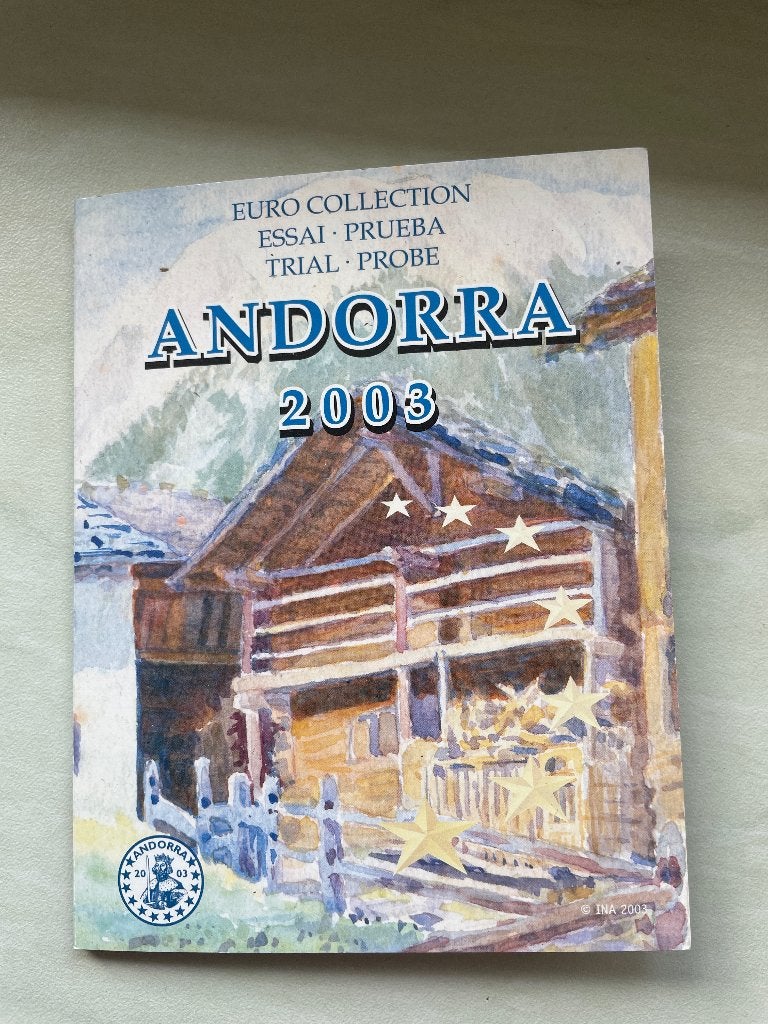 Muntset, Trial Andorra 2003, Ophalen of Verzenden, Overige landen, Overige waardes, Setje