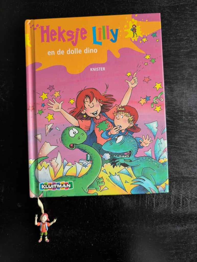 Heksje Lilly en de dolle dino - Kinderboek avi E4, Ophalen of Verzenden, Zo goed als nieuw, KNISTER, Fictie algemeen