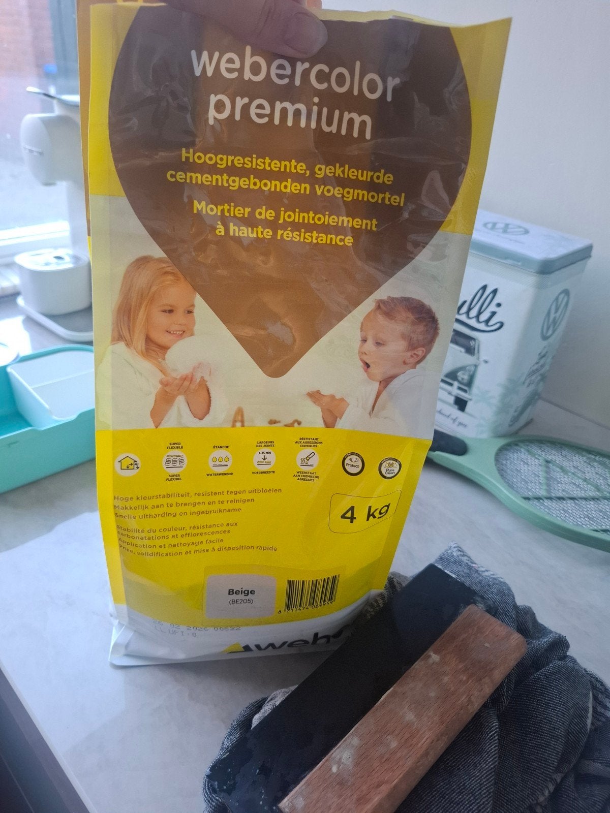 Webercolor Premium voegmiddel, beige, Ophalen, Nieuw, Overige typen