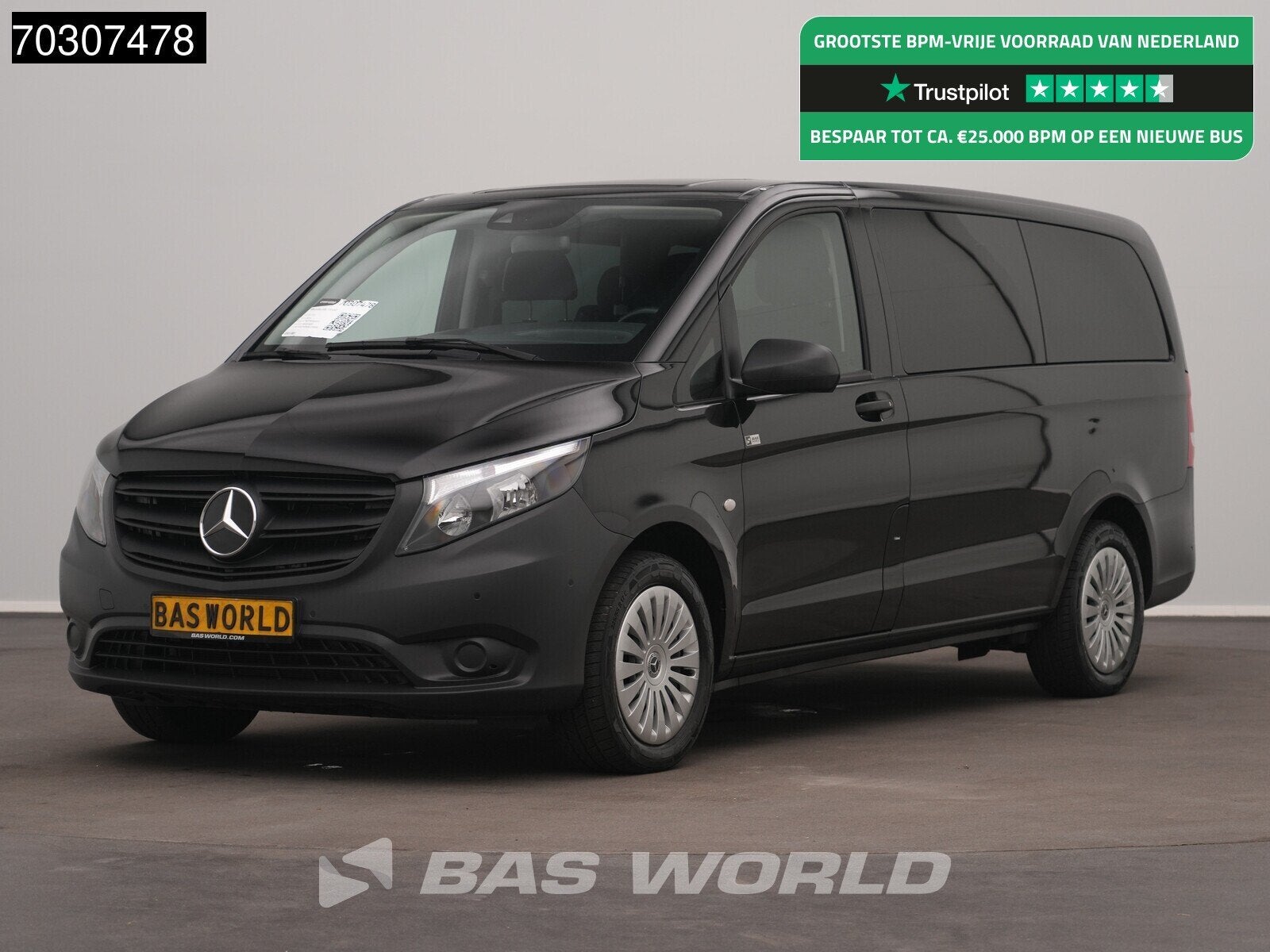 Mercedes Vito 116 CDI Ex. BTW/BPM Personenvervoer Automaat 9, Automaat, Stof, Gebruikt, Euro 6