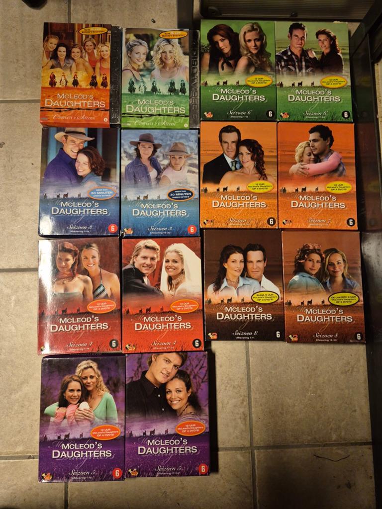 McLeod's Daughters complete Serie Seizoen 1-8, Gebruikt, Ophalen of Verzenden, Vanaf 6 jaar, Boxset