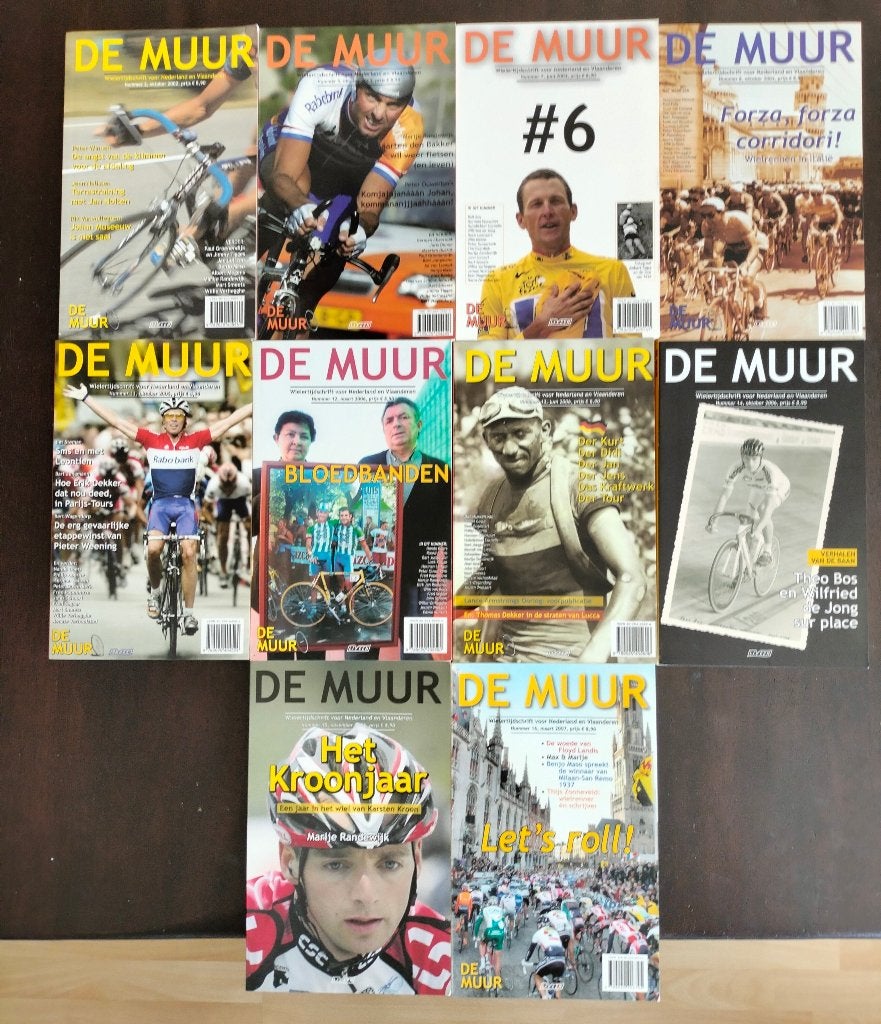 Wielertijdschrift De Muur, Boeken, Ophalen of Verzenden, Zo goed als nieuw, Diverse auteurs, Lopen en Fietsen