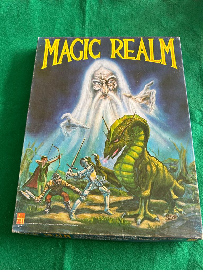 Magic Realm Avalon Hill RPG Bordspel 1979 - Zeer Goede Staat, Vijf spelers of meer, Ophalen of Verzenden, Zo goed als nieuw