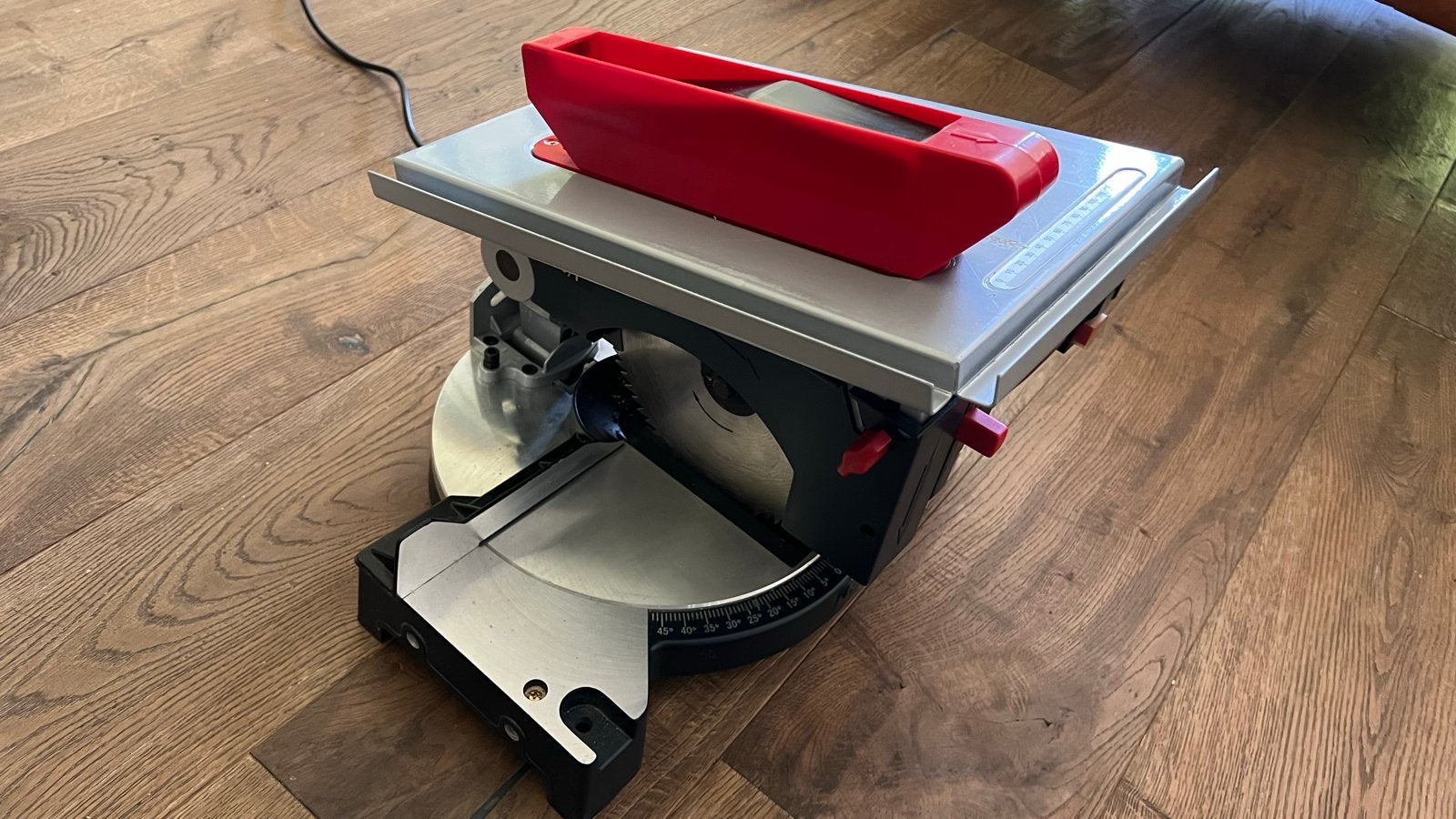 Kapp, verstek- en afkortzaag TCS 210/1 - 1200W, Ophalen, Topcraft/FERM, Zo goed als nieuw, Afkortzaag