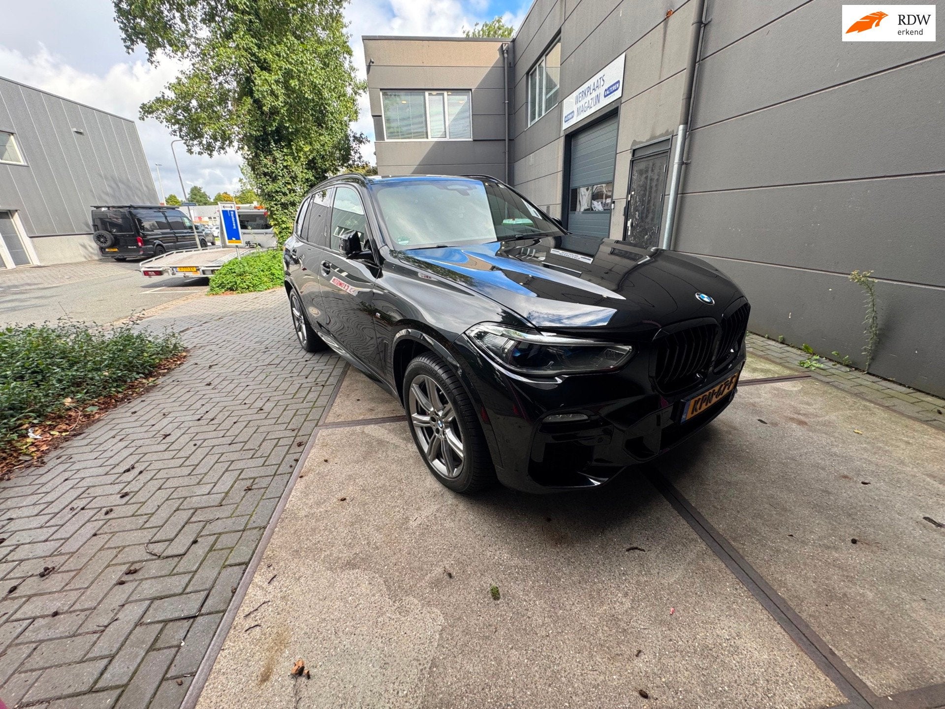 BMW X5 XDrive40i High Executive, Auto's, BMW, Automaat, Dealer onderhouden, Gebruikt, Leder