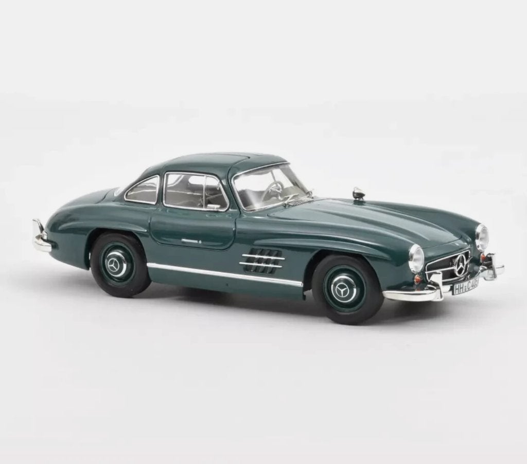Mercedes Benz 300 SL '54 Groen schaal 1/18 NOREV ref. 183851, Verzenden, Nieuw, Auto, Norev
