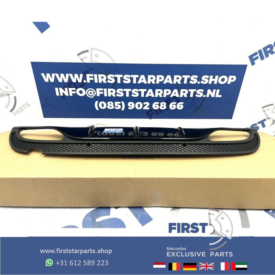 W205 PRE FACELIFT AMG DIFFUSER Mercedes C Klasse A2058857338, Gebruikt, -, Ophalen of Verzenden, -
